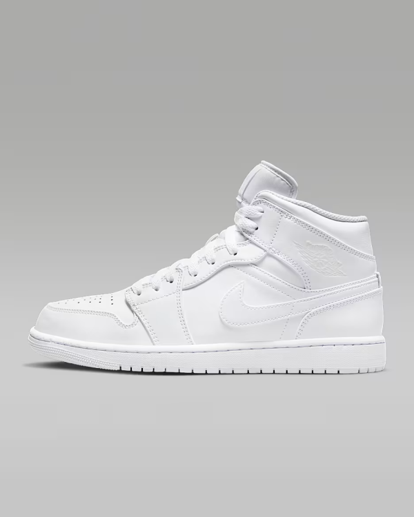 Air Jordan 1 Mid - White